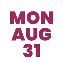 Monday, August 31